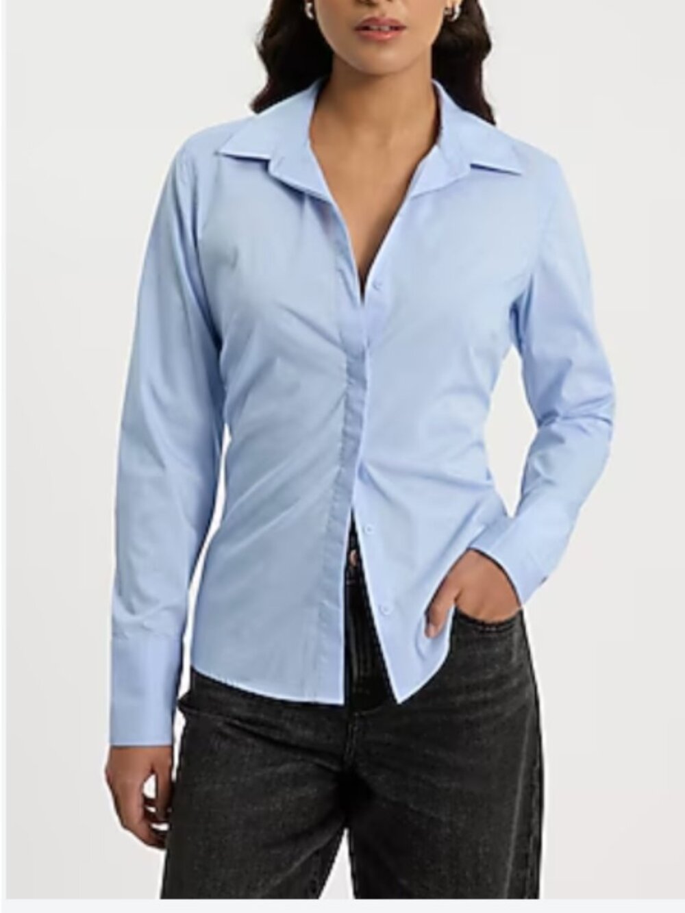 Express Stretch Cotton Poplin Essential shirt